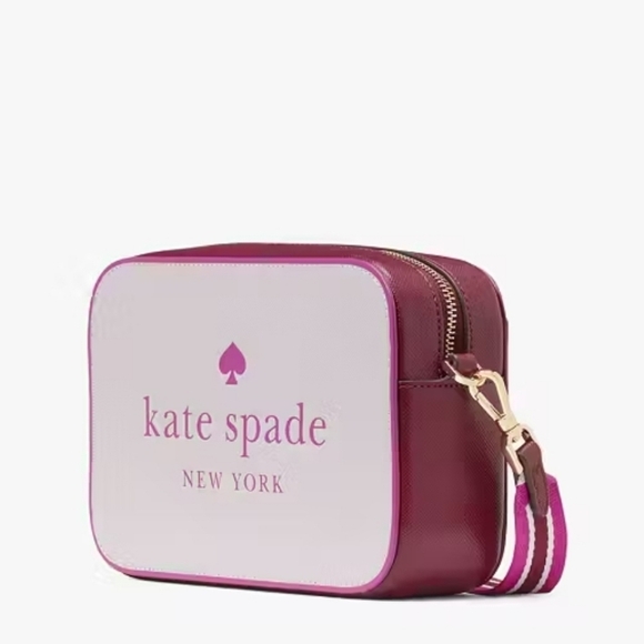 🔹️Kate Spade 🔹️Oh Snap Colorblock Mini Camera Bag lilac moon ✨️💜 - Picture 2 of 8